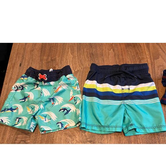 Boys Swim Trunks Rash Guard Lot 18M, 18-24M, Swiggles, Old Navy, Cat & Jack - Picture 8 of 12